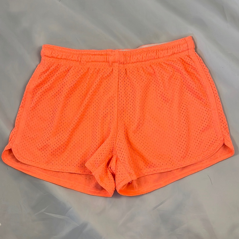 Orange Mesh Ocean Drive Athletic / Comfy Short with Drawstring Medium